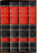 The World Of Music: An Illustrated Encyclopedia, BOOK, 1963, New York